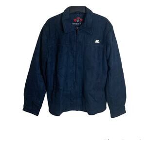 Women’s Classic Emporio & Co. Suede Waist Bomber Jacket Size M